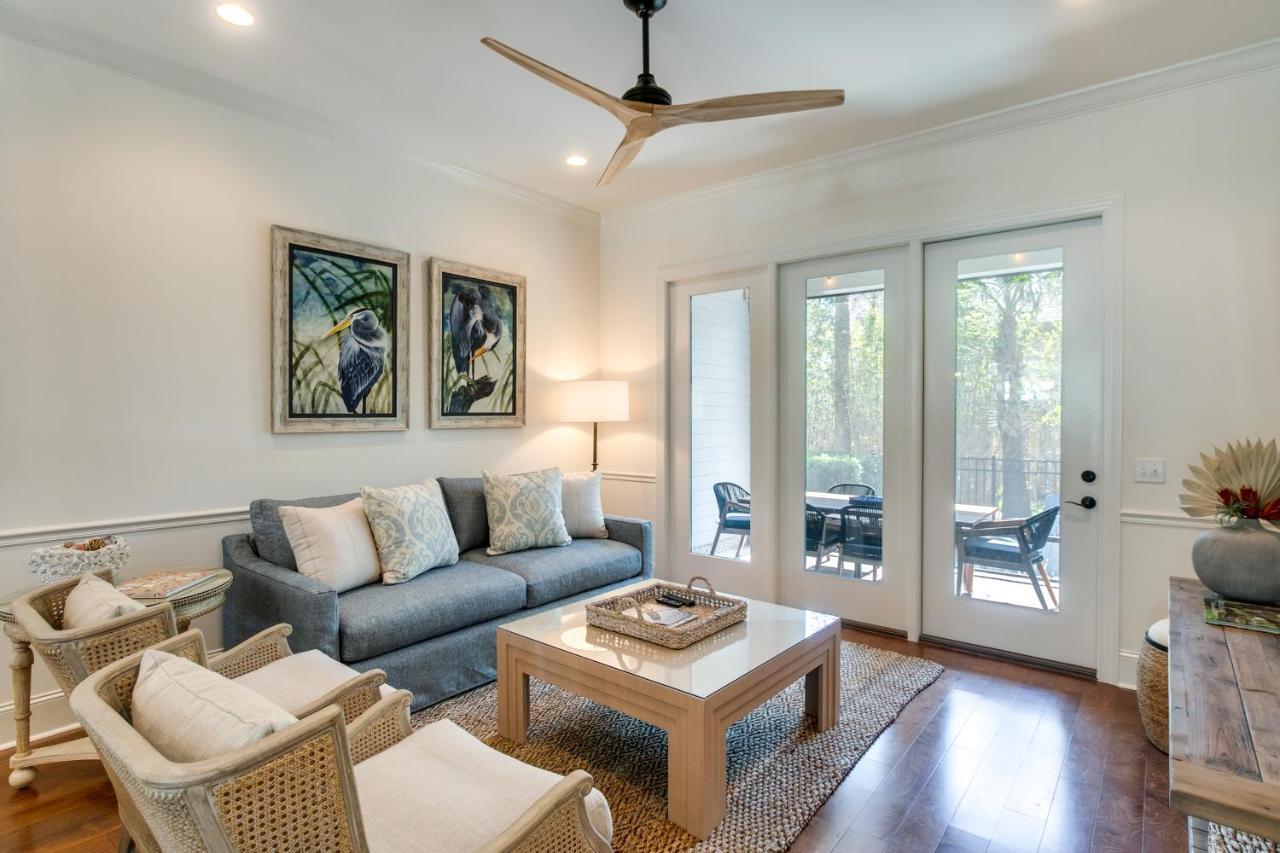 Luxe Jekyll Island Home With Beach And Pool Access ภายนอก รูปภาพ