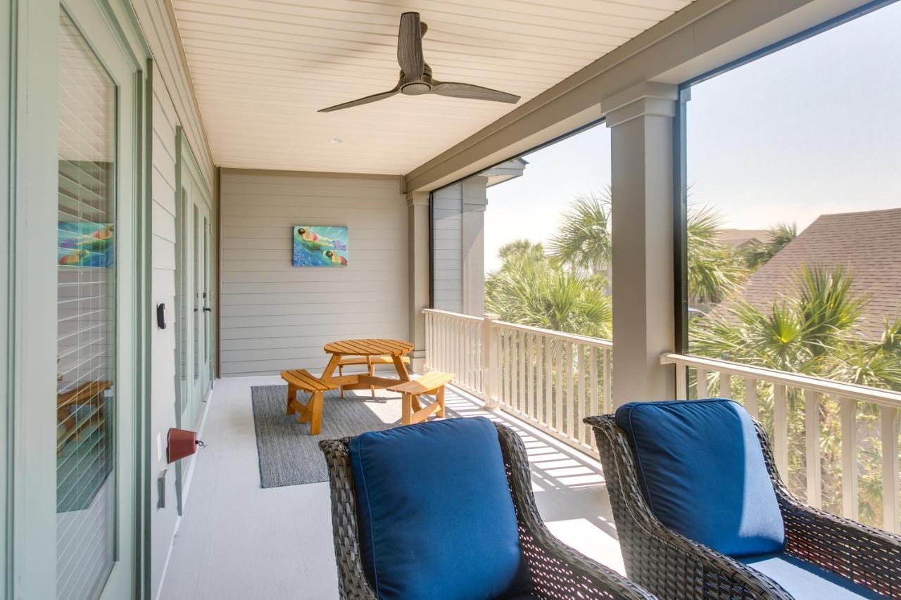 Luxe Jekyll Island Home With Beach And Pool Access ภายนอก รูปภาพ