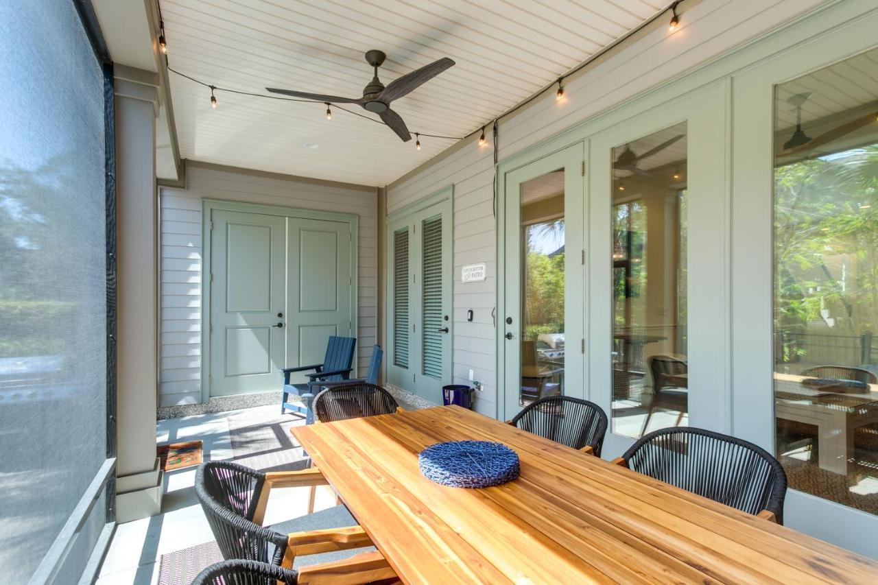 Luxe Jekyll Island Home With Beach And Pool Access ภายนอก รูปภาพ