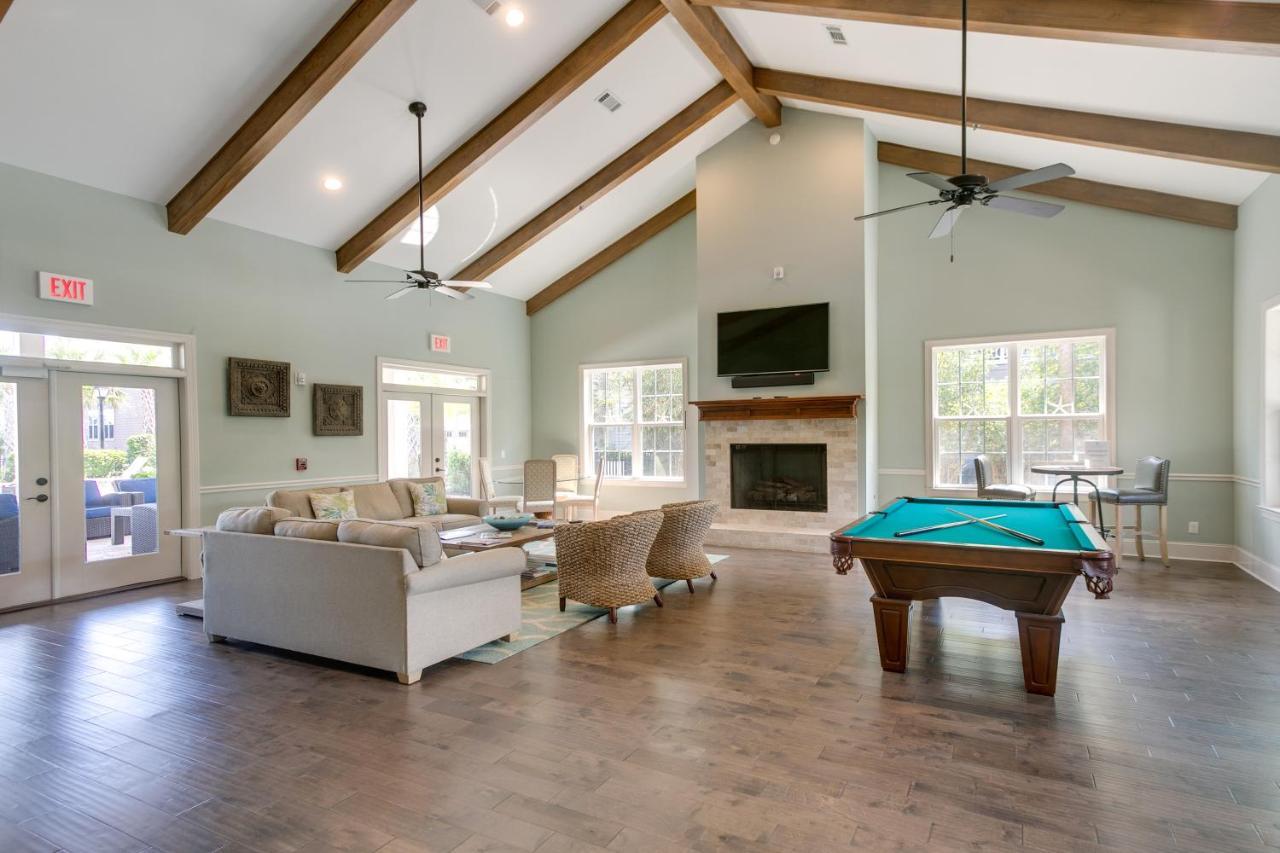 Luxe Jekyll Island Home With Beach And Pool Access ภายนอก รูปภาพ